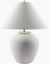 Arion 29" Ceramic Table Lamp, Glazed Cream