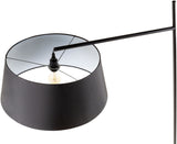Astro 75" Iron Floor Lamp, Painted Black