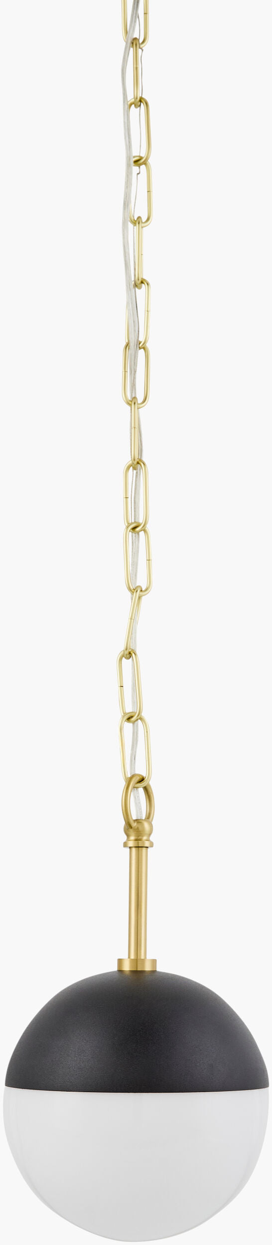 Antibodi Iron Pendant Light, Plated Metallic Brass (ATB-002)