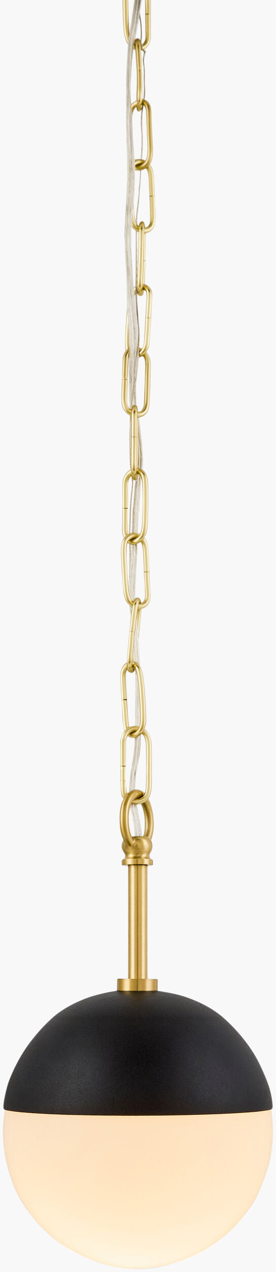 Antibodi Iron Pendant Light, Plated Metallic Brass (ATB-002)