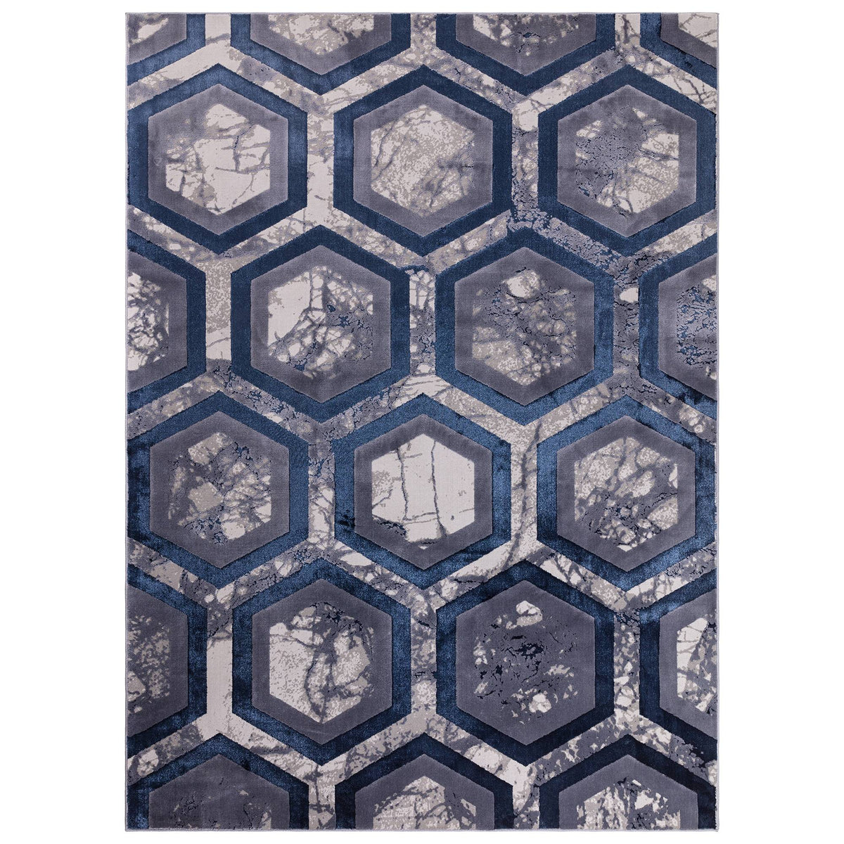 Aurora Rug - Hexagon Rug AU19