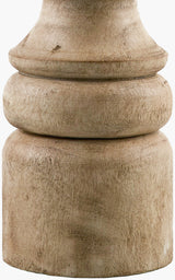 Alvimare 33" Resin Table Lamp, Painted Brown