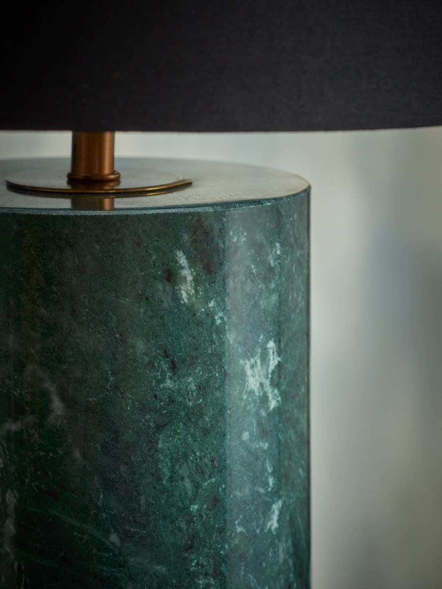 Green Marble Table Lamp