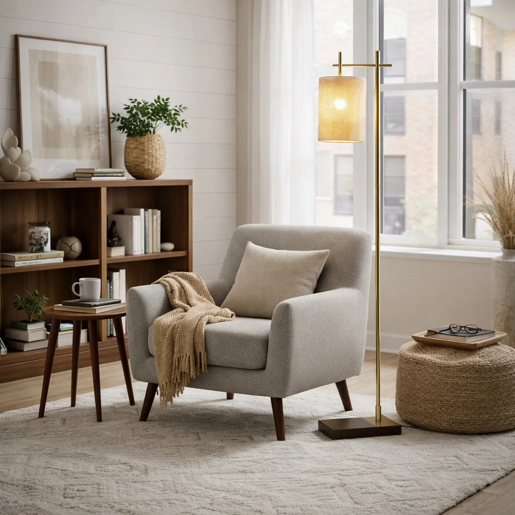 Tall Corner Floor Lamp