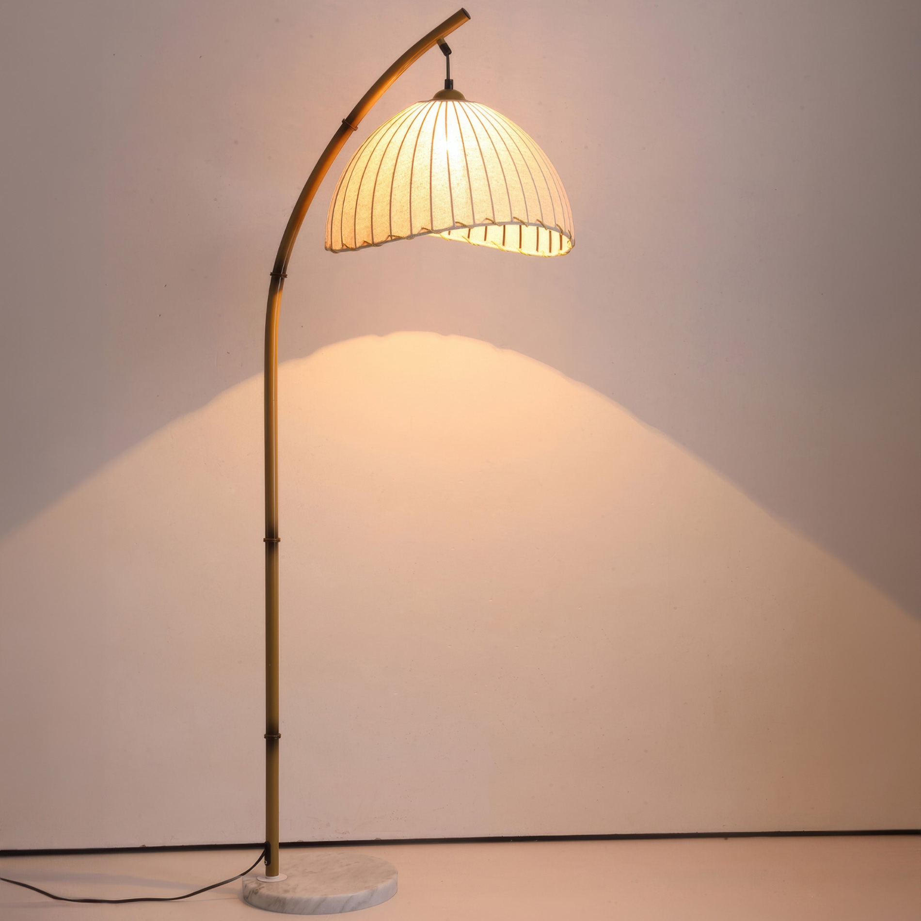Cultural Zen Bamboo Floor Lamp