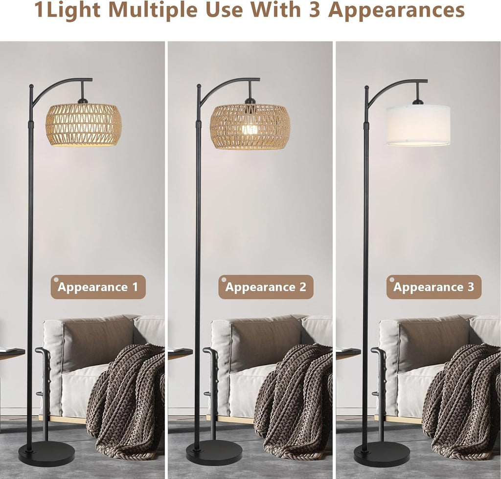 Arc Floor Lamp with Remote Control