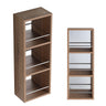 Tilden Open Mirror Cabinet, 3-Tier
