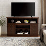 Retro TV Stand for TVs up to 65", Mid-Century Console, Espresso