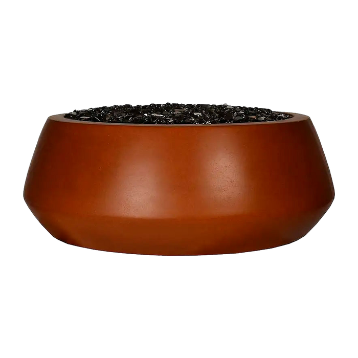 Fire by Design Belize Round Concrete Gas Fire Bowl