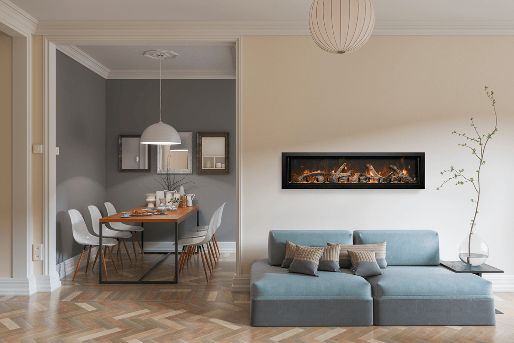 Amantii Panorama Deep 88" Electric Fireplace — view 3
