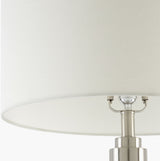 Bilyana 63" Iron Floor Lamp, Metallic Metallic Silver