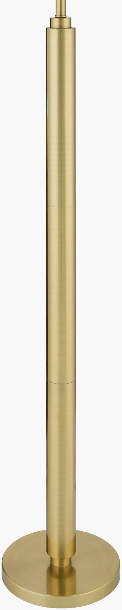 Bilyana 63" Iron Floor Lamp, Metallic Metallic Brass