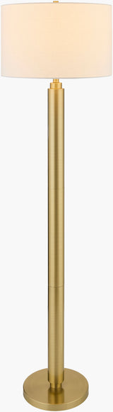 Bilyana 63" Iron Floor Lamp, Metallic Metallic Brass