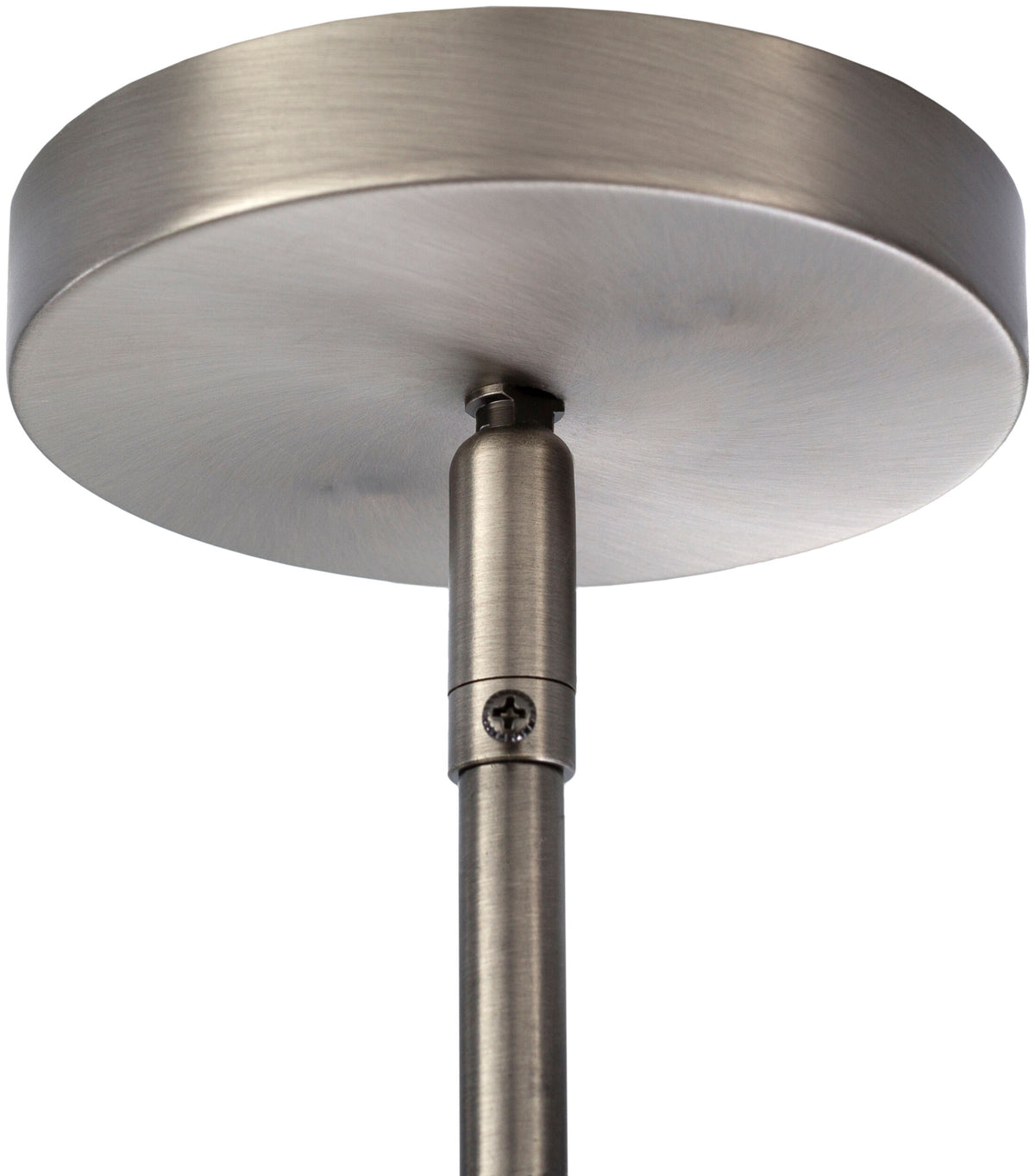 Bijou Steel Pendant Light, Antiqued Metallic Nickel