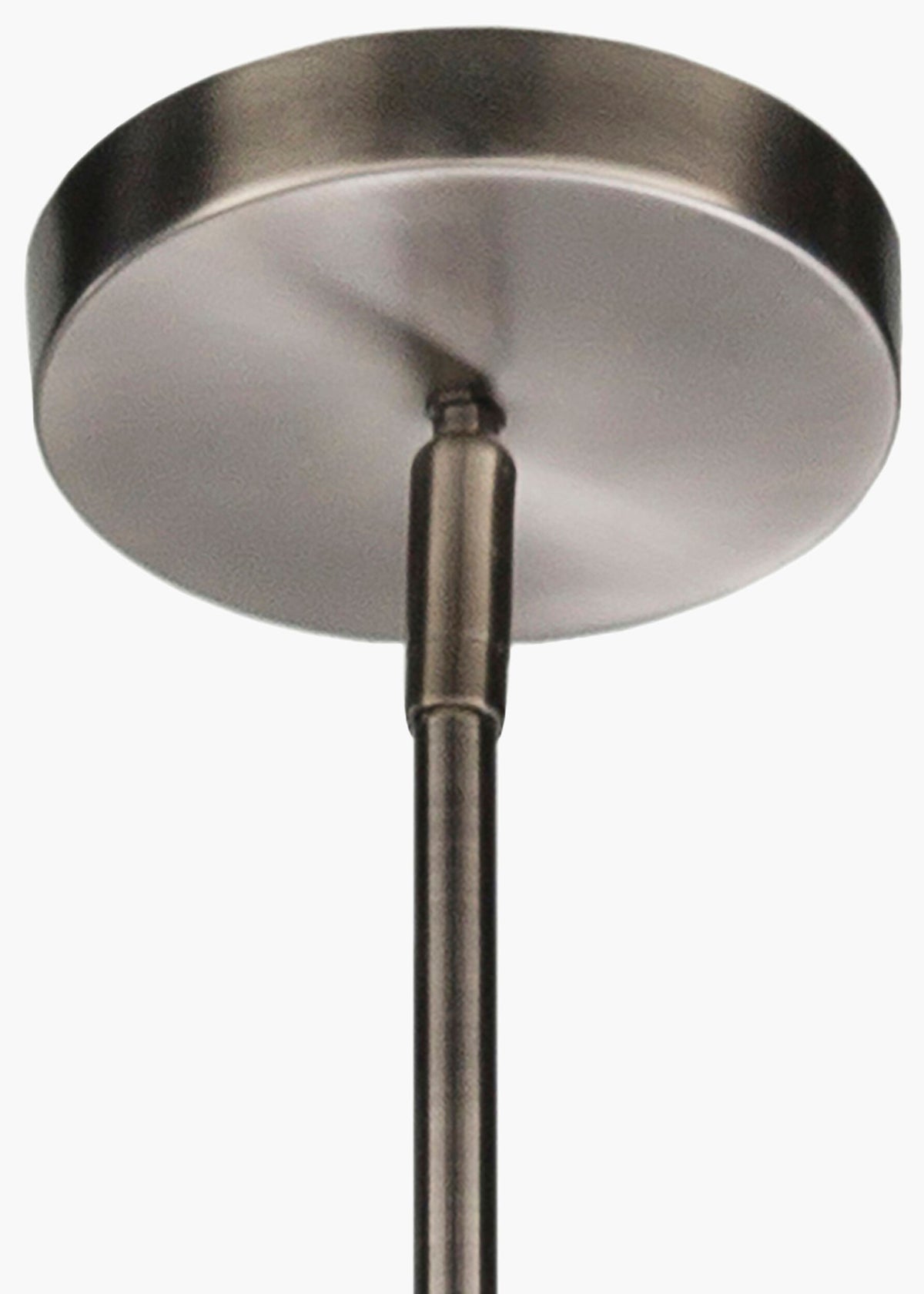 Bijou Steel Pendant Light, Antiqued Metallic Pewter