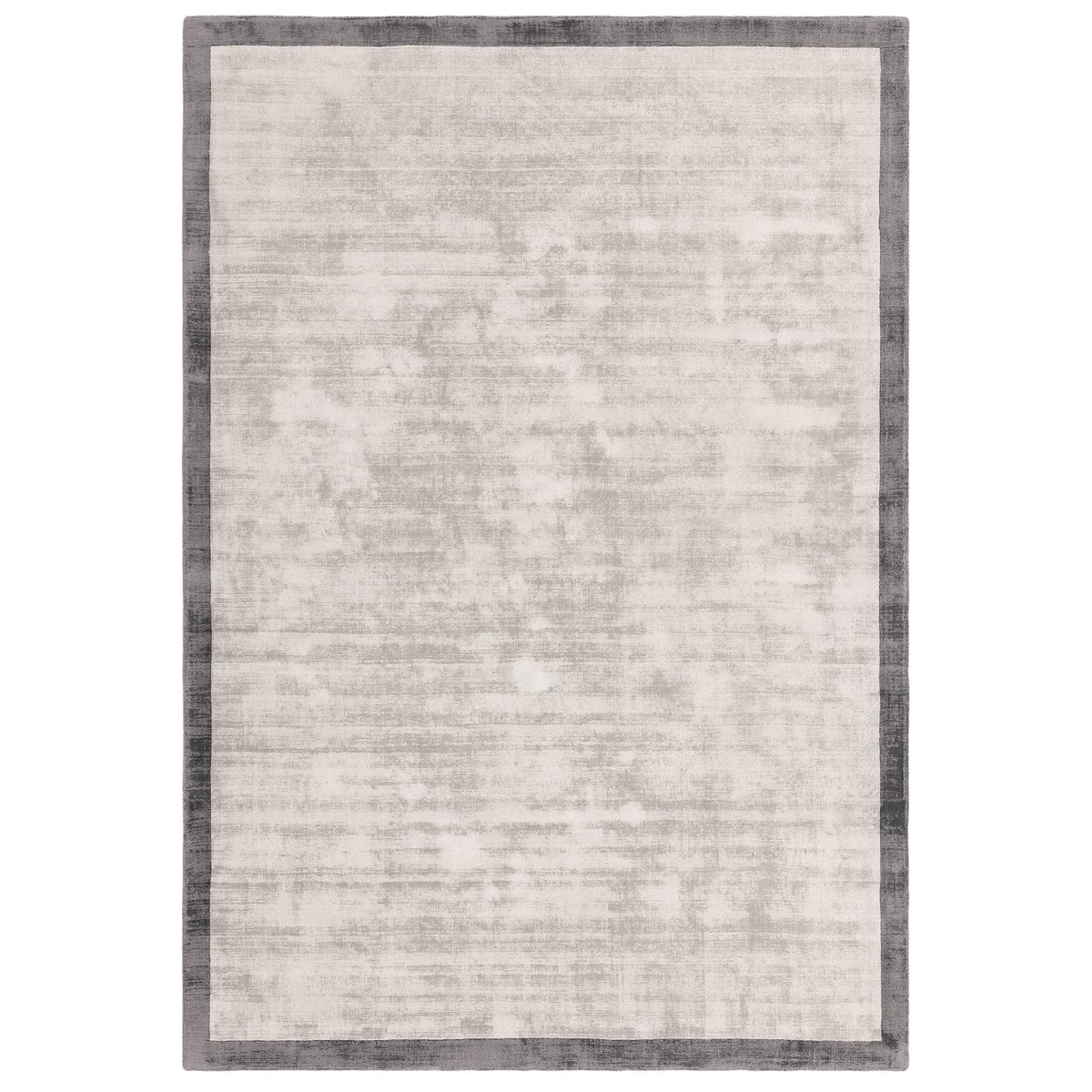 Blade Border Rug - Silver/Grey 08