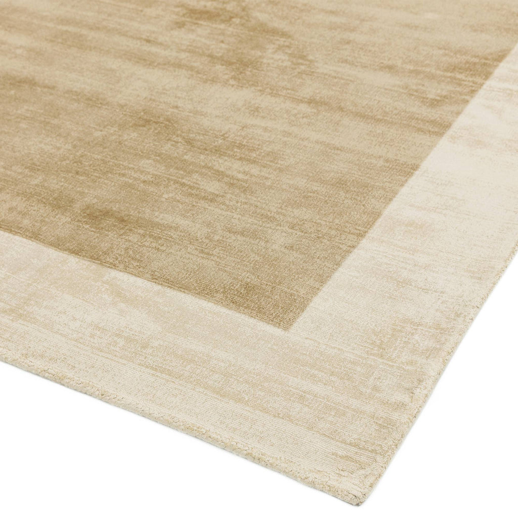 Blade Border Rug styled in a living room
