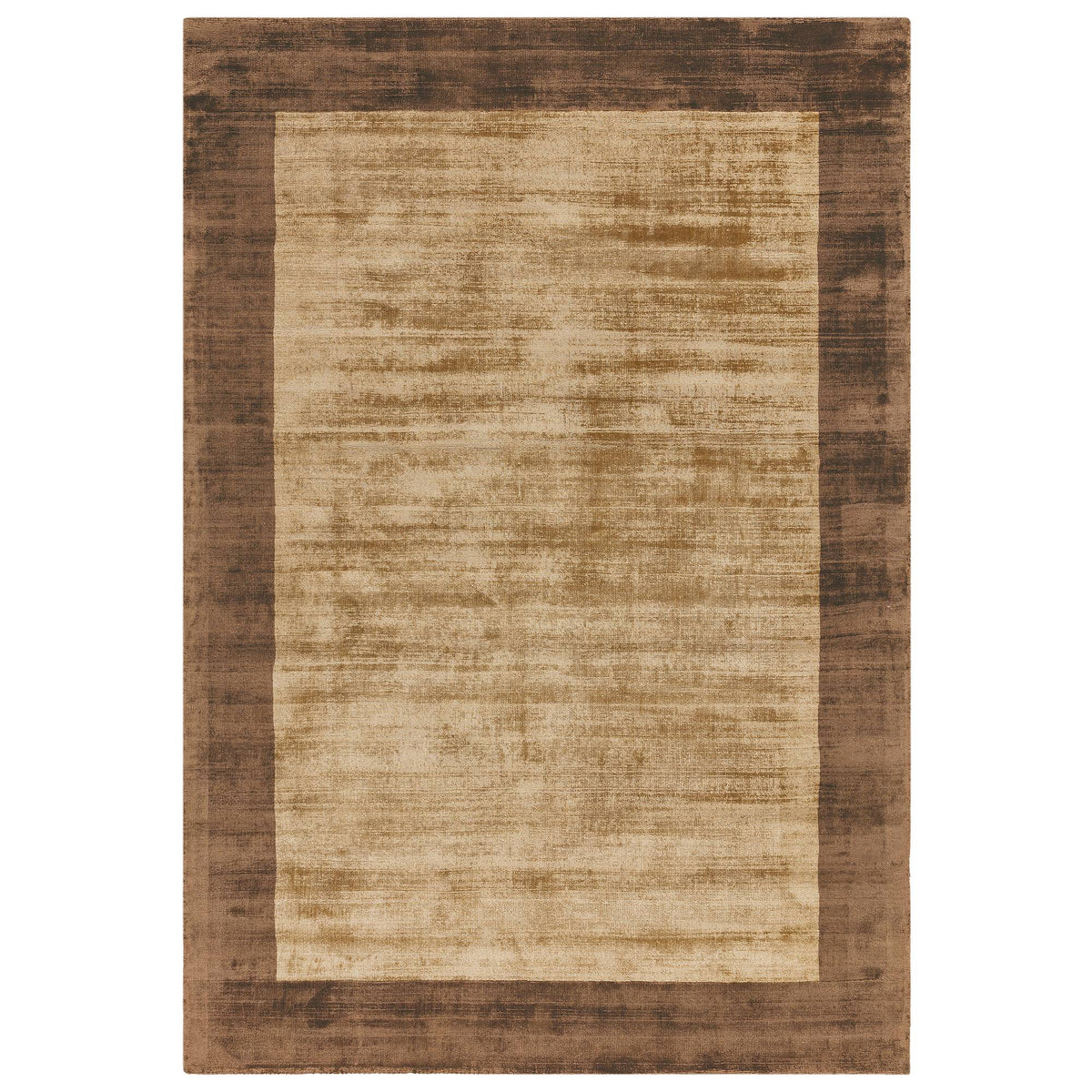 Blade Border Rug - Choco/Mocha