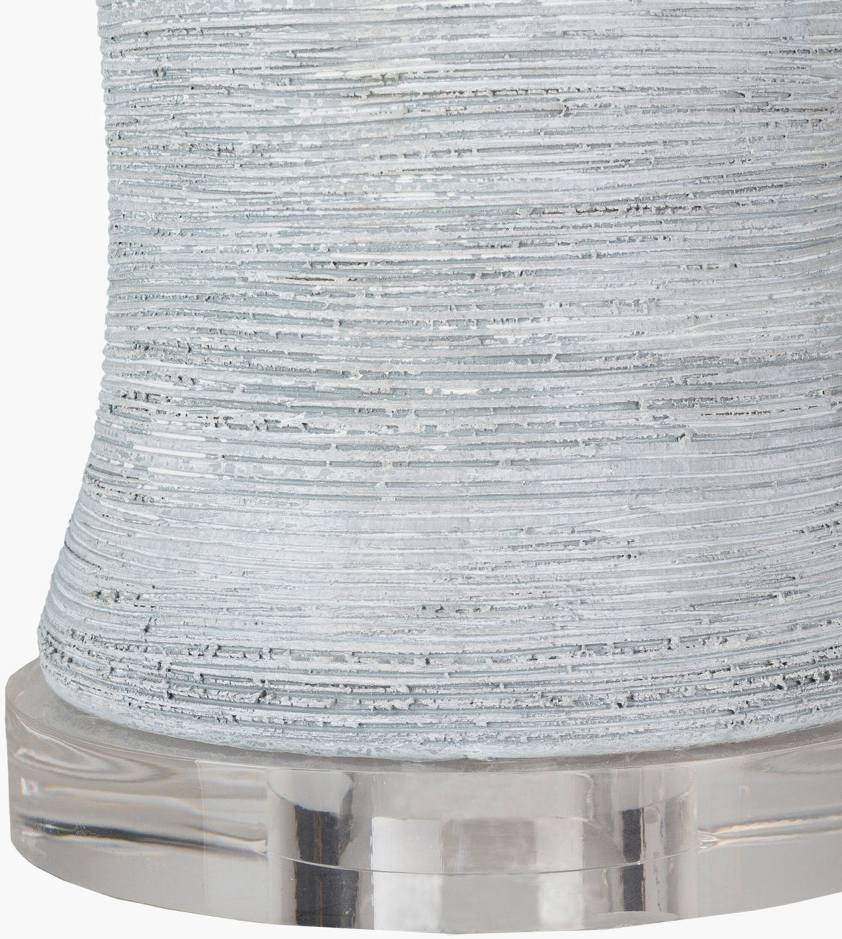 Blaine 31" Concrete Table Lamp, Hand Finished Light Gray