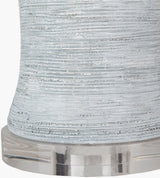 Blaine 31" Concrete Table Lamp, Hand Finished Light Gray
