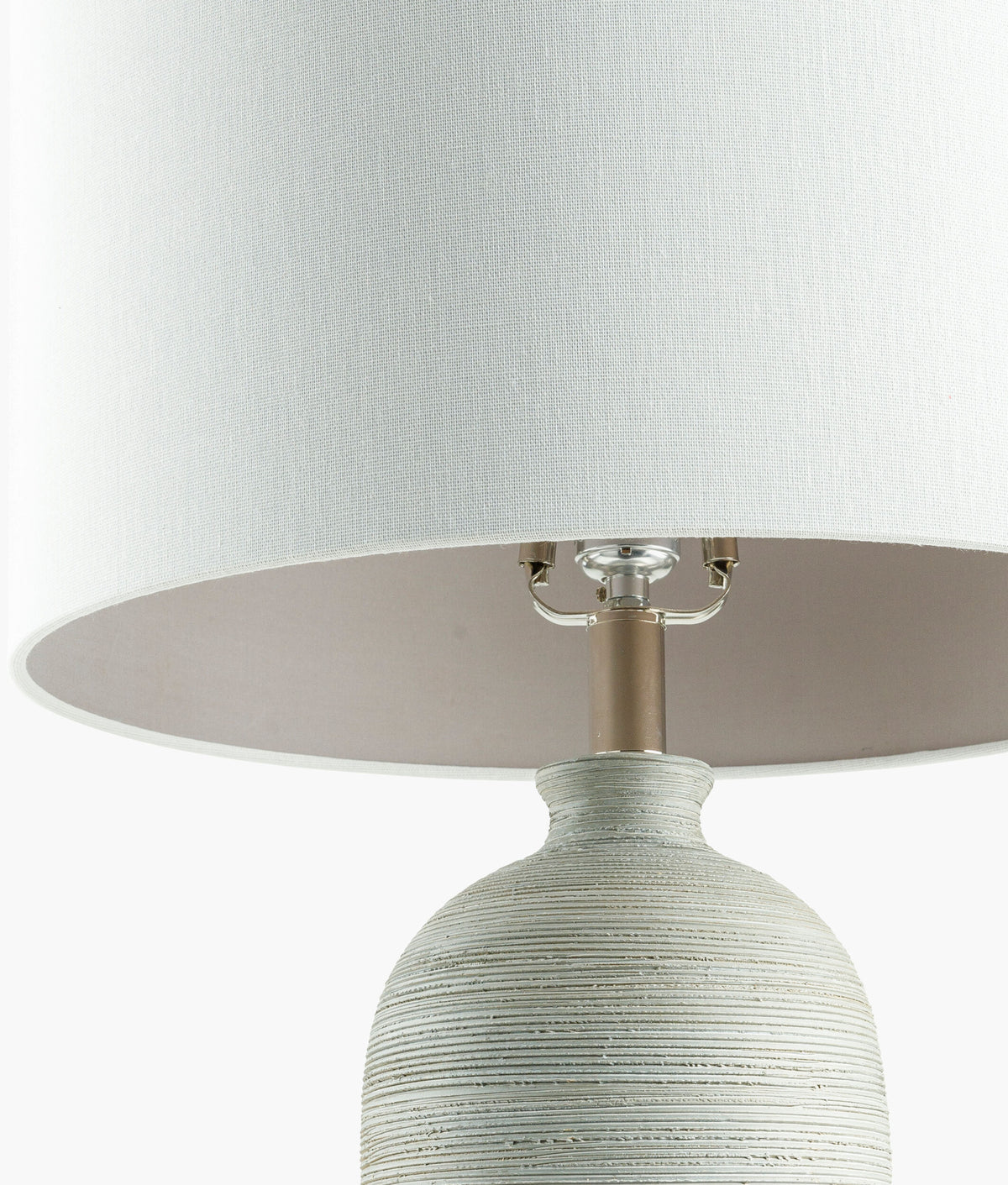 Blaine 31" Concrete Table Lamp, Hand Finished Light Gray