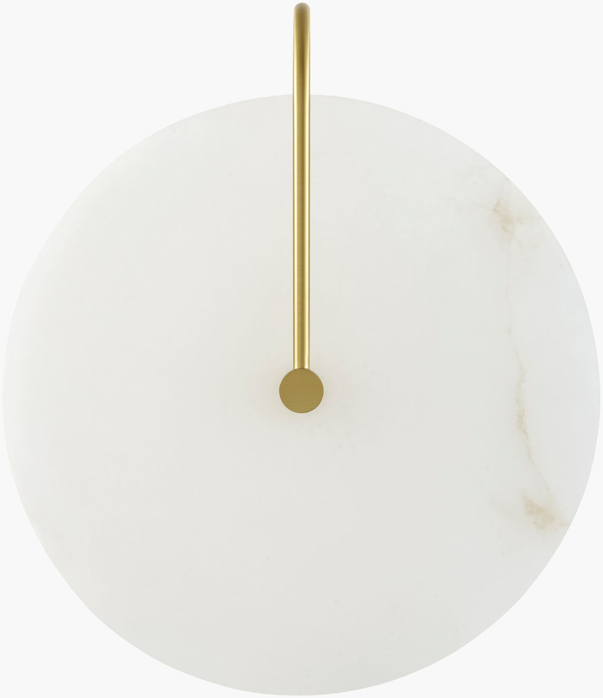 Bellaria 16" Iron Wall Sconce, Electroplated Metallic Brass