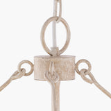 Brynlee Iron Pendant Light, Antiqued Beige, Hand Finished Gold