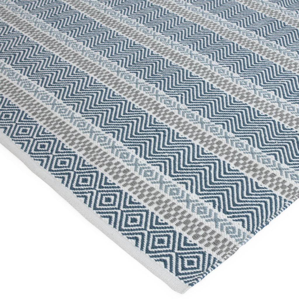 Boardwalk Rug styled in a living room