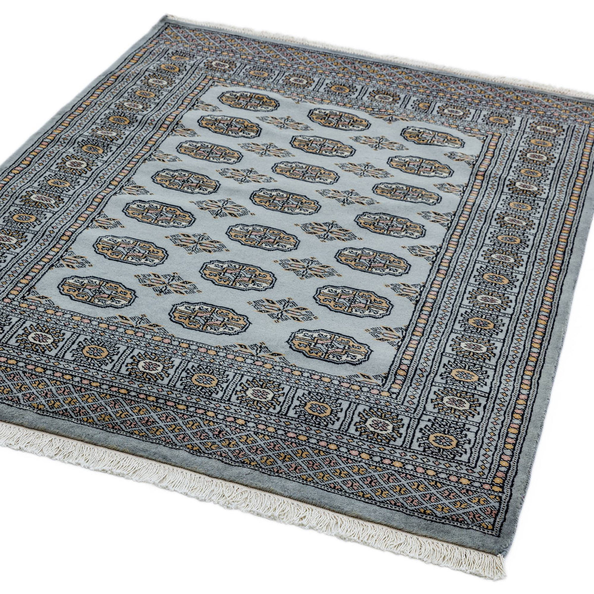 Bokhara Rug styled in a living room