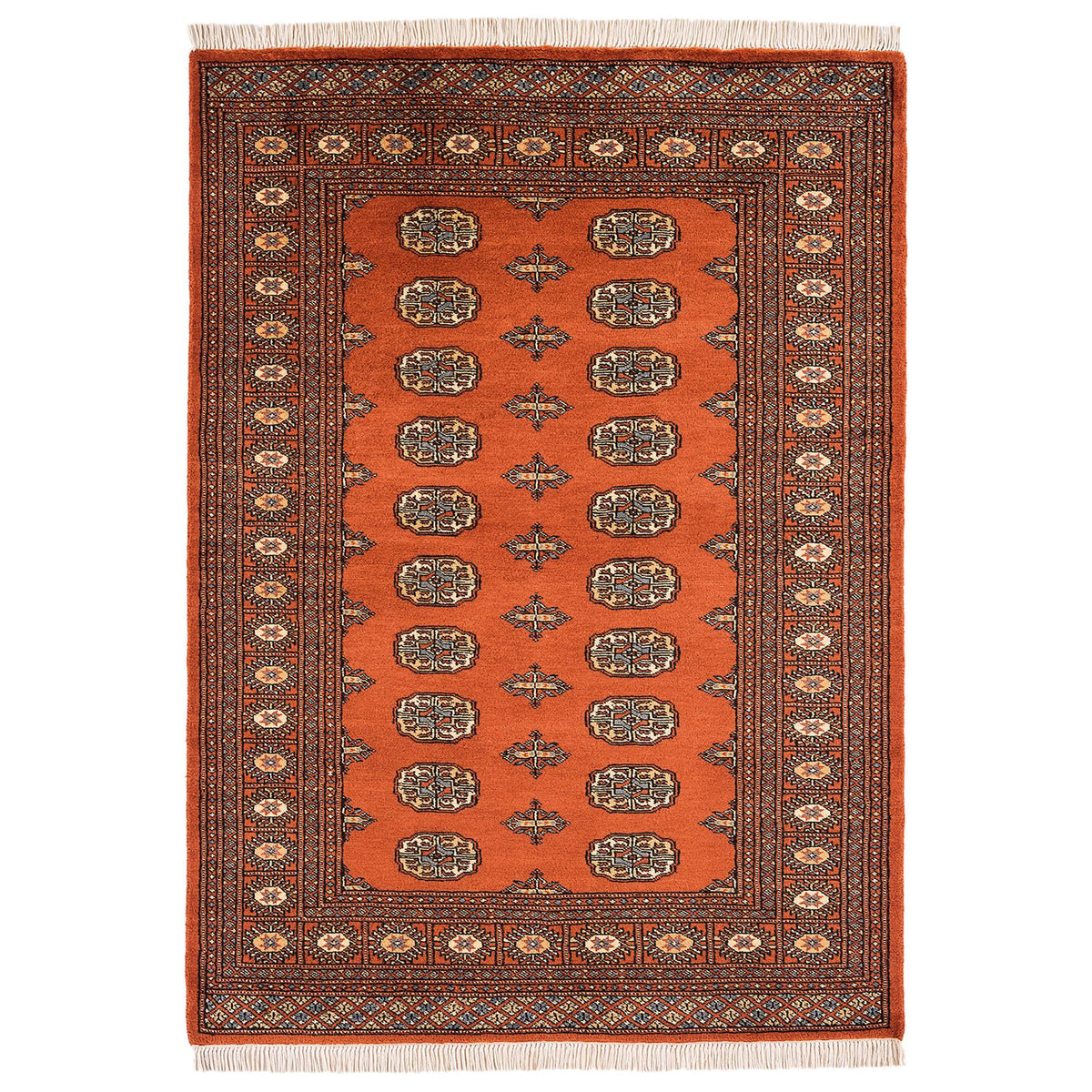 Bokhara Rug - Rust