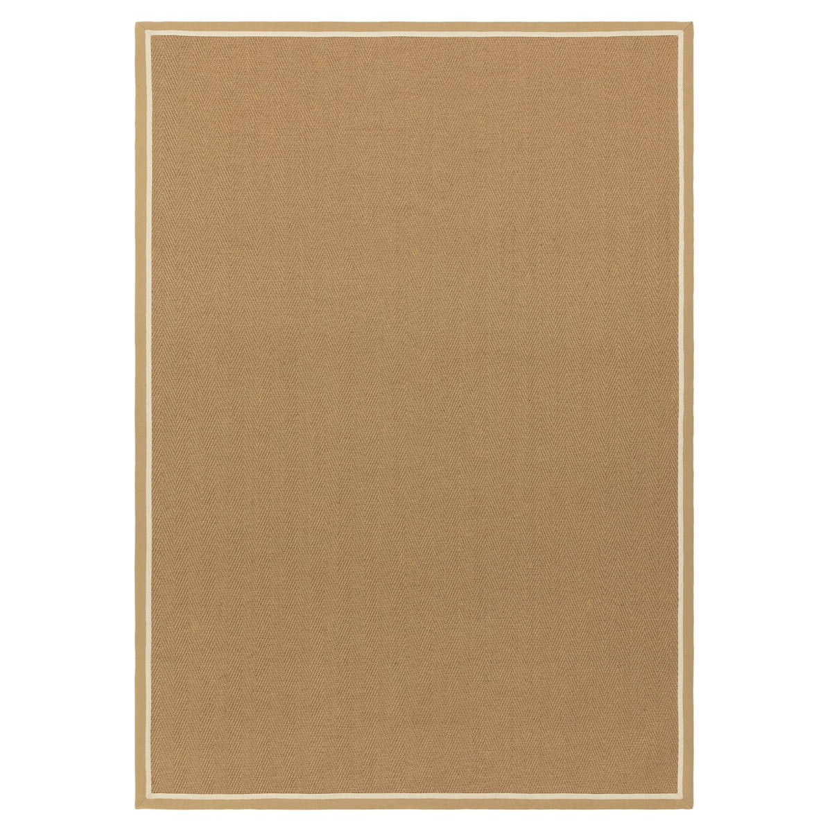 Bordo Rug - Herringbone Linen Cream