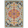 Medallion Wool Living Room Rug — Loop Pile, Hand Tufted, Classic, Bronte Colours