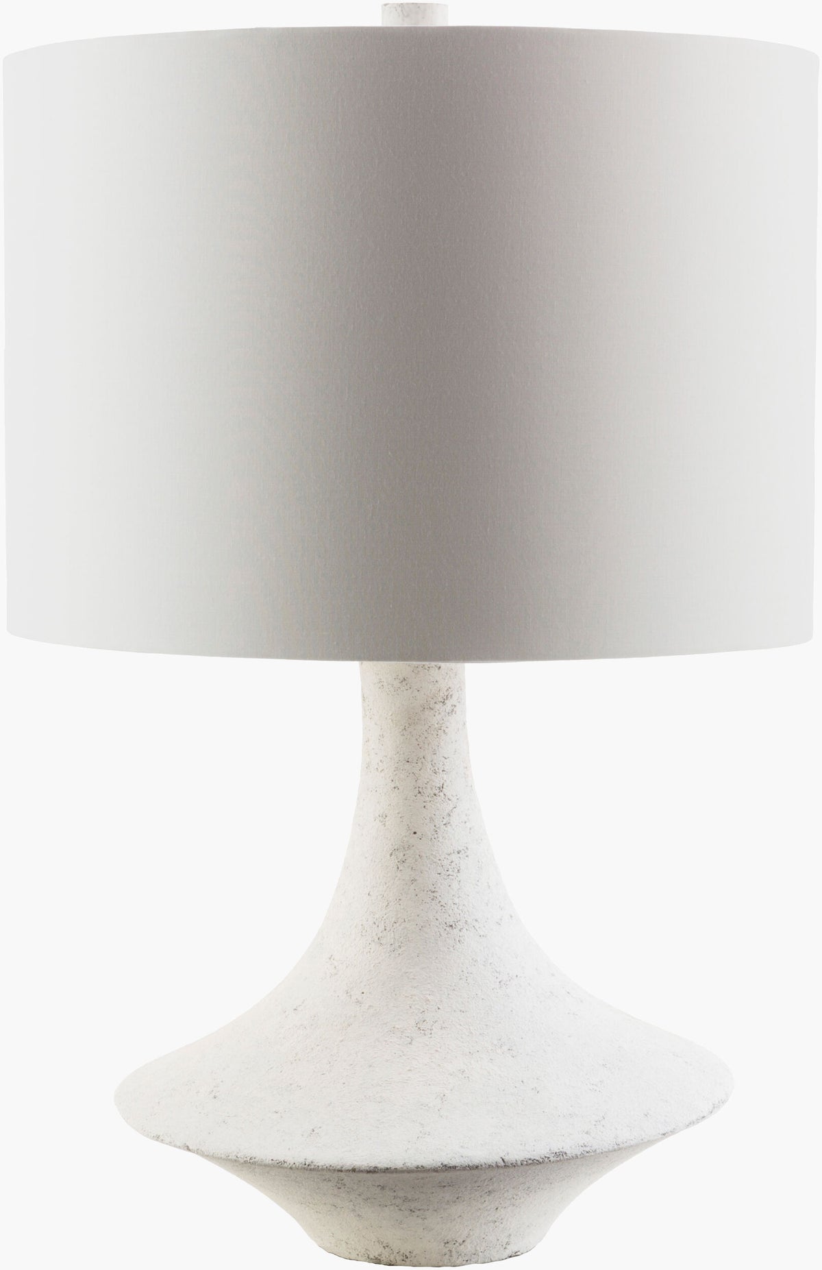 Bryant 23" Resin Table Lamp, Plaster White