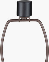 Bryant 23" Resin Table Lamp, Plaster Black