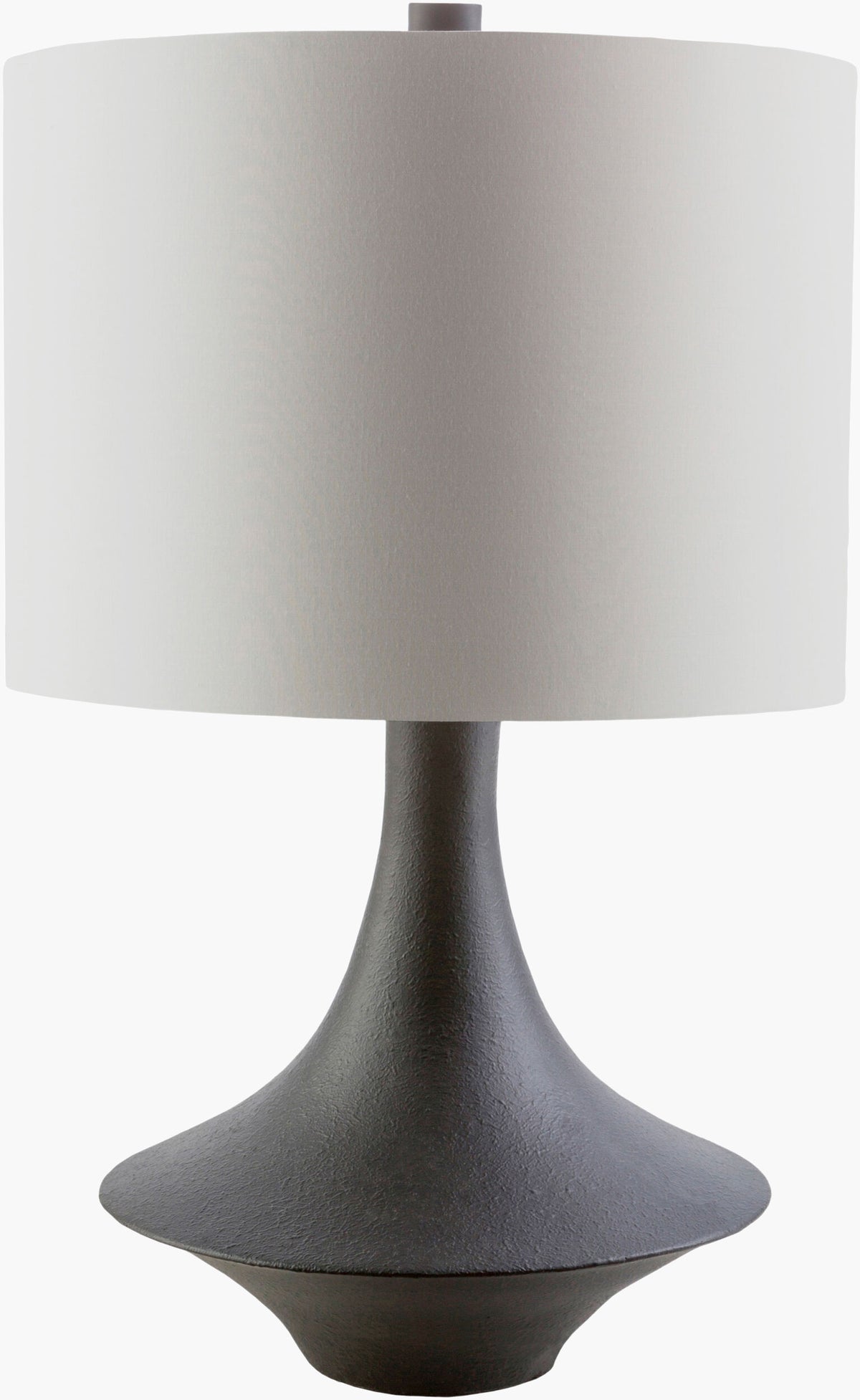 Bryant 23" Resin Table Lamp, Plaster Black