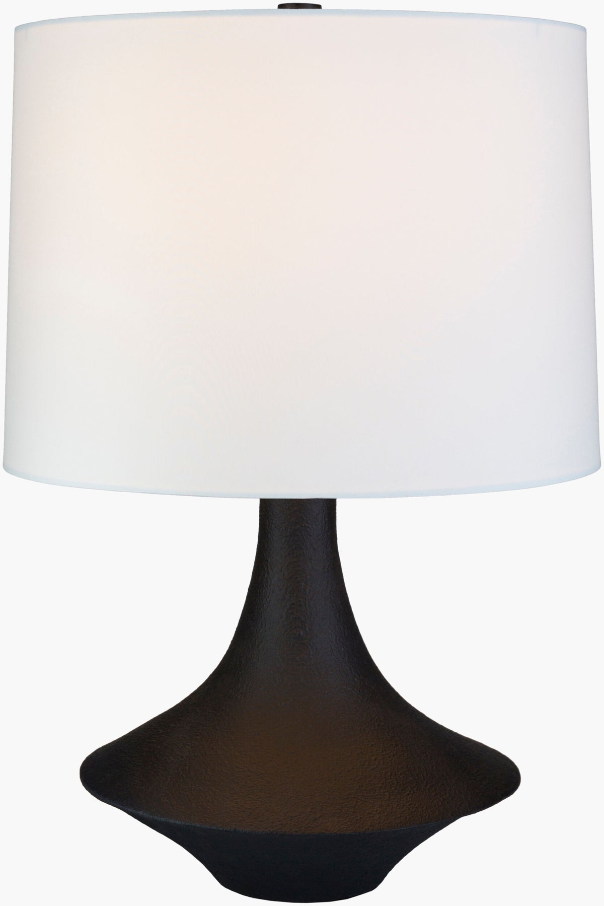Bryant 23" Resin Table Lamp, Plaster Black
