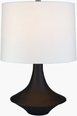 Bryant 23" Resin Table Lamp, Plaster Black