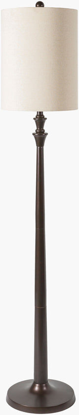 Bettiny 64" Resin Floor Lamp, Painted Black