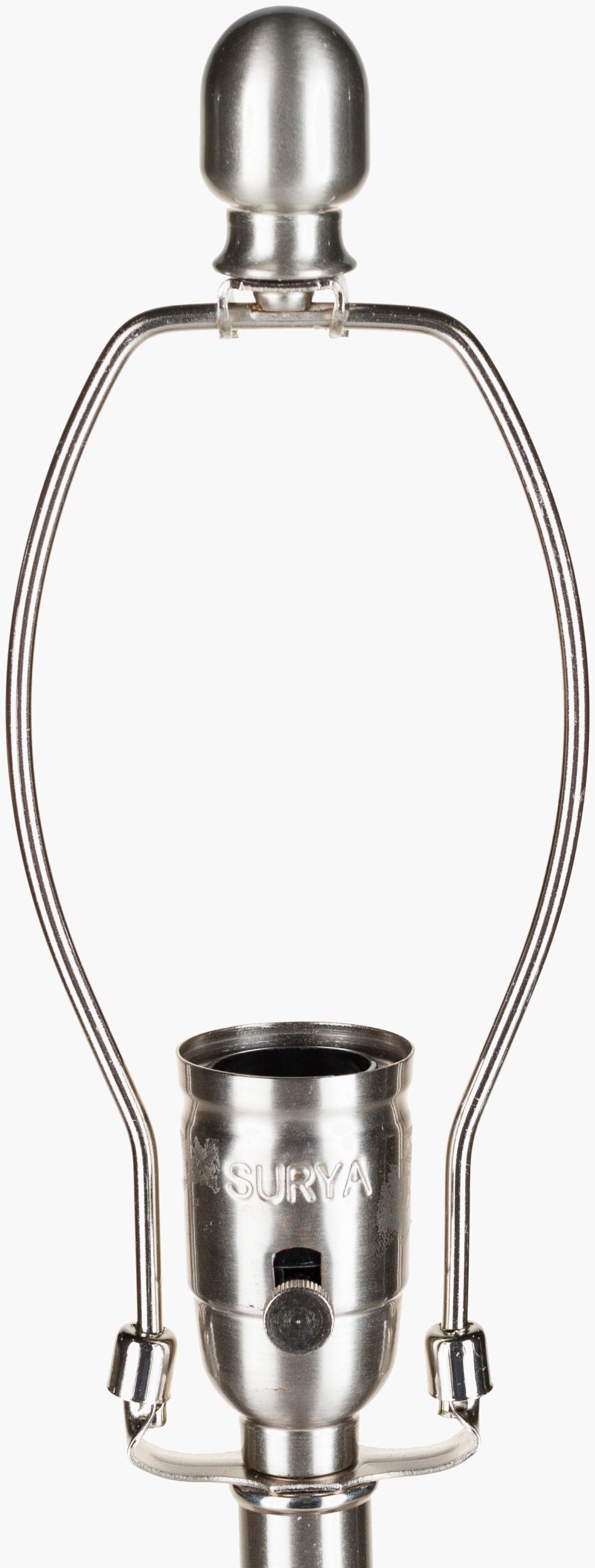 Bentley 25" Glass Table Lamp, Translucent Gray