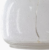 Bentley 25" Glass Table Lamp, Translucent Clear
