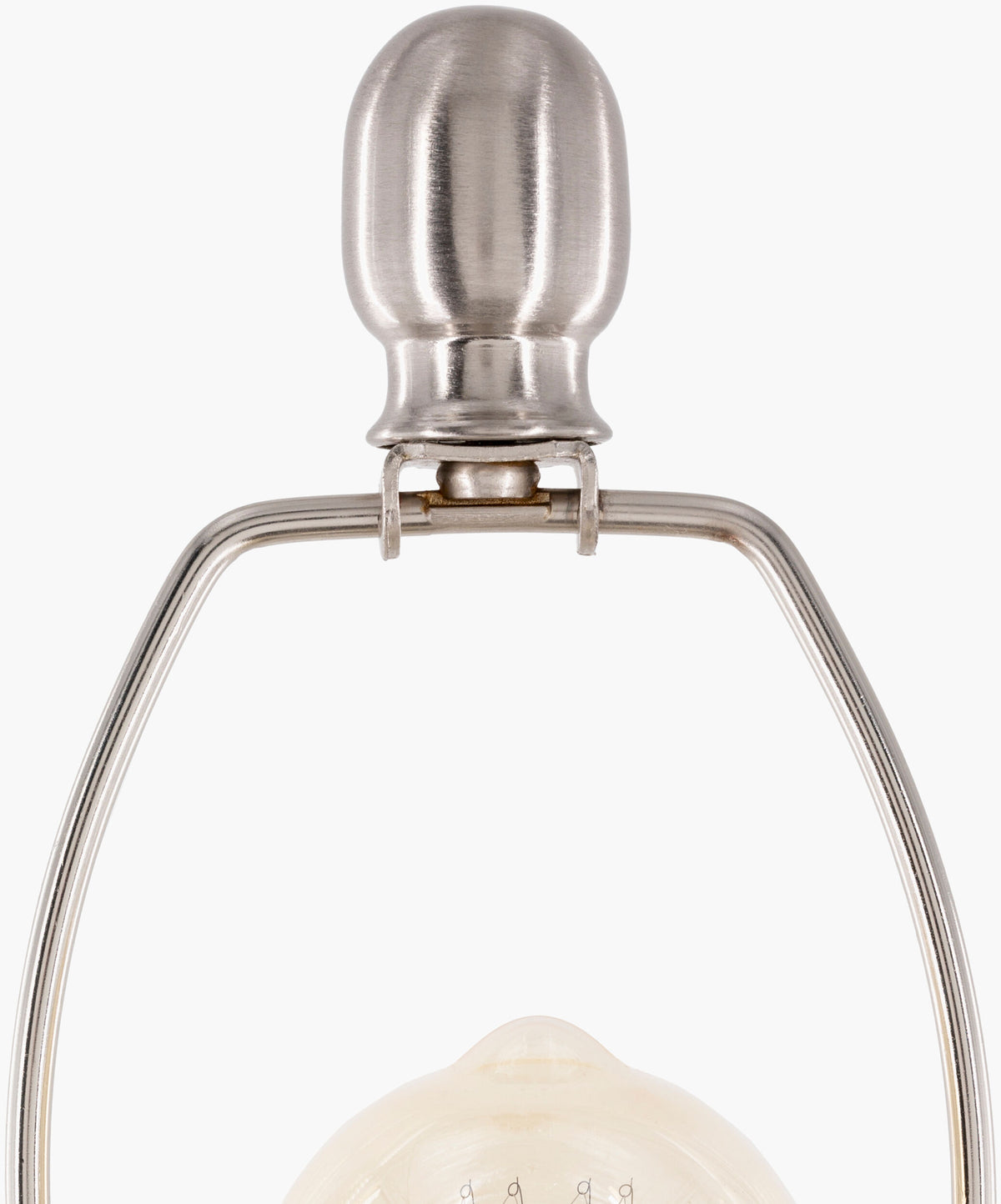 Bentley 25" Glass Table Lamp, Translucent Clear