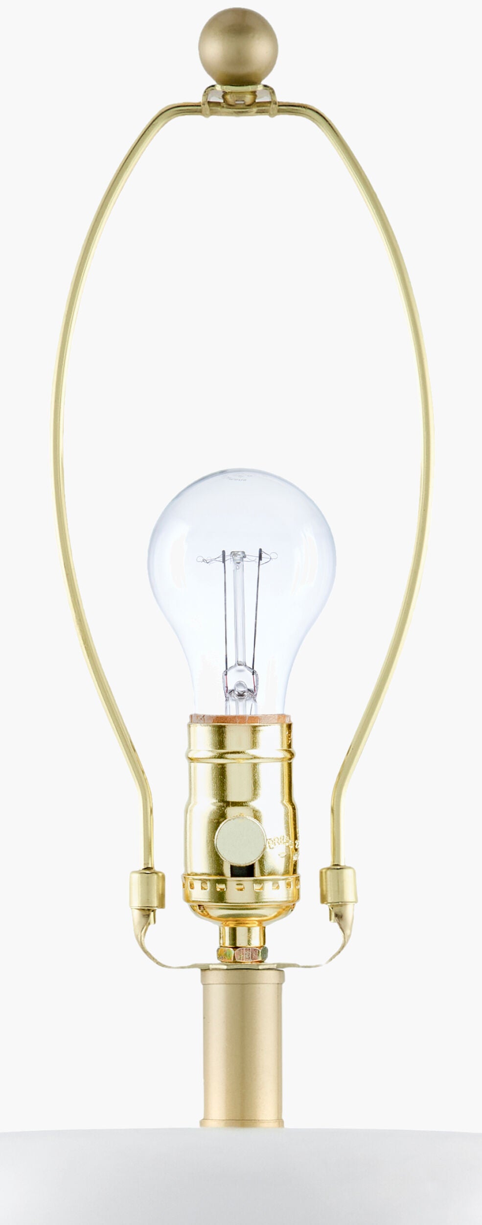 Brienza 31" Ceramic Table Lamp, Glazed White