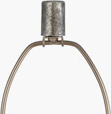Bizzy 32" Resin Table Lamp, Painted Brown
