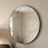 Orbit Round Frameless Mirror, 36"