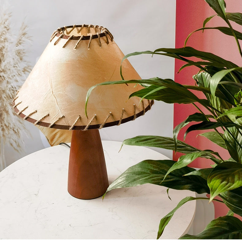 Solid Wood Century Style Table Lamp