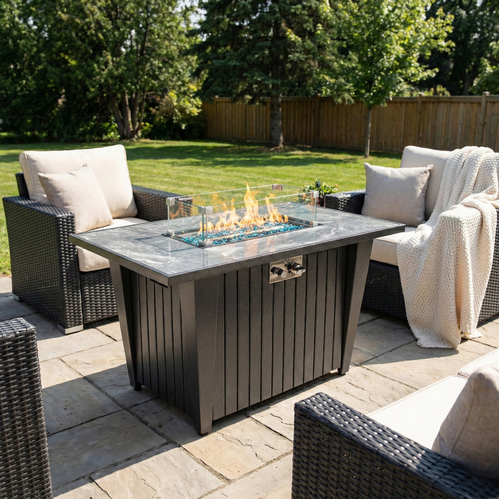 42'' Propane Gas Fire Pit Table