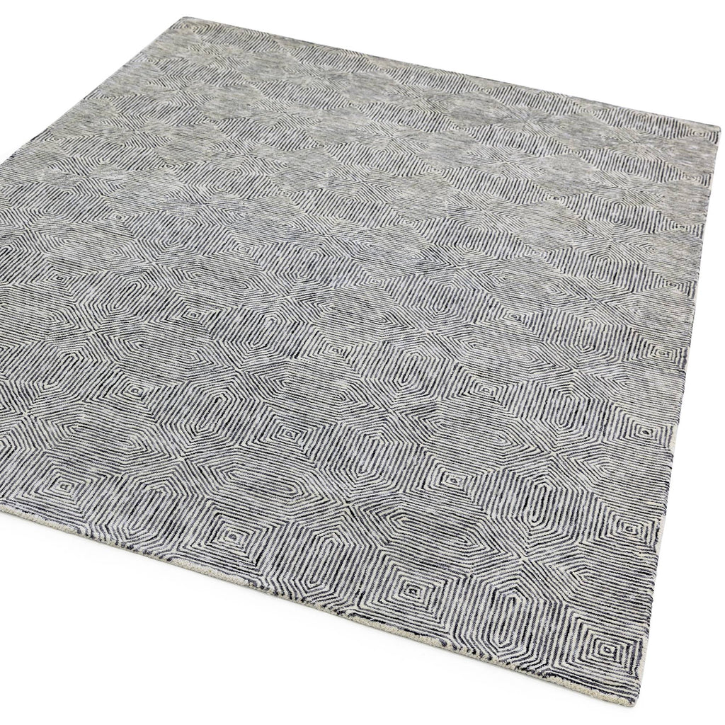 Camden Rug styled in a living room