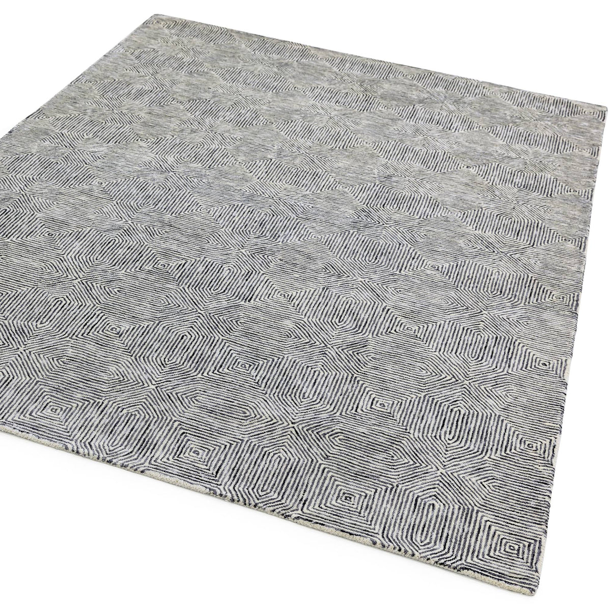Camden Rug styled in a living room