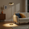 Tall Corner Floor Lamp for Living Room