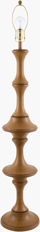 Cedoro 62" Steel Floor Lamp, Painted Brown